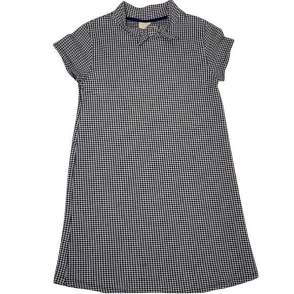 Zara Other - 4/$24 Zara Girls Plaid Blue/White Dress 13/14